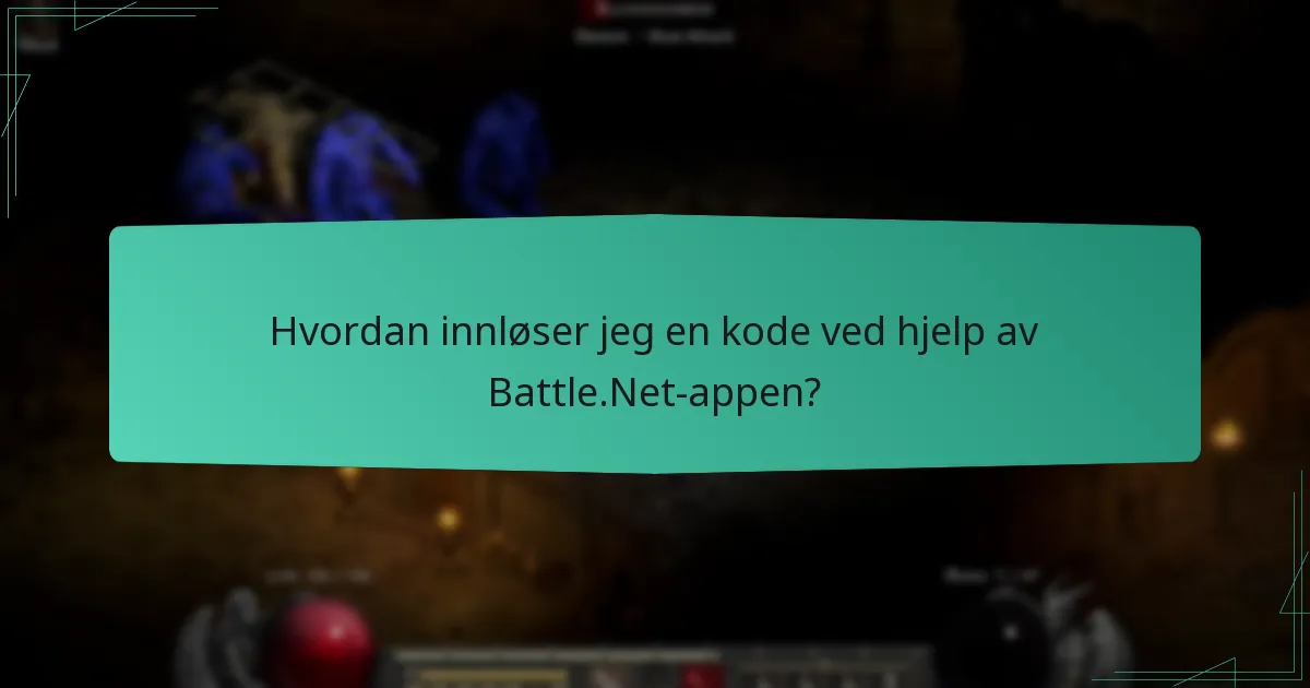 Hvilke typer koder kan innløses på Battle.Net?