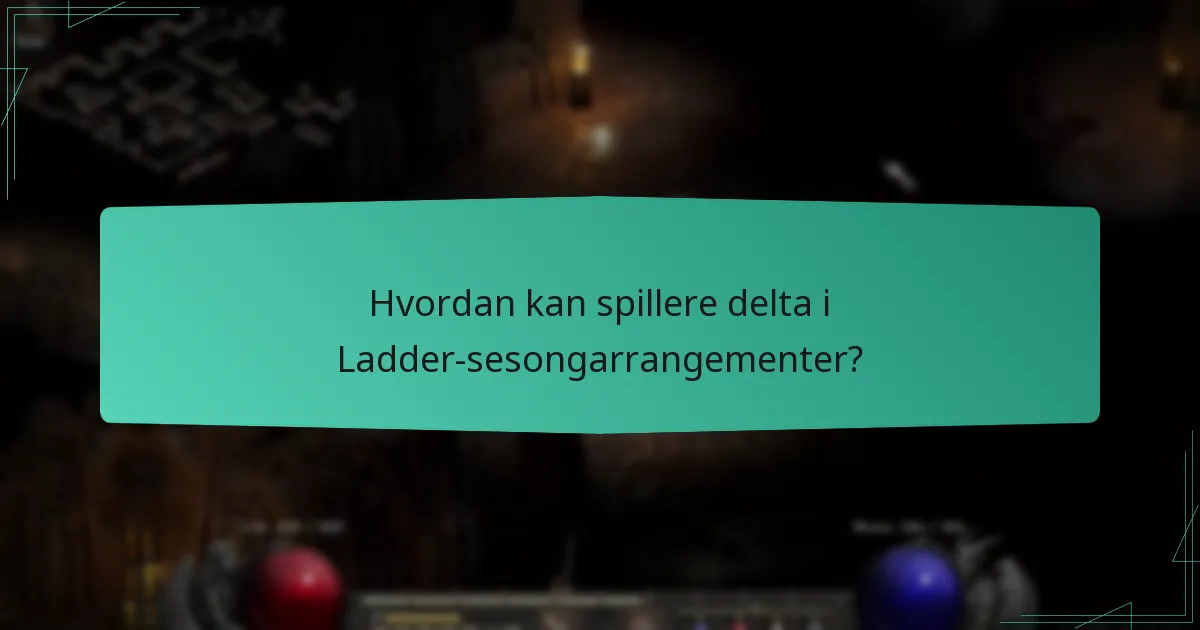 Hvordan sammenligner denne sesongen seg med tidligere Ladder-sesonger?